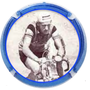 Marque : MV - ORDI  N° Lambert : NR Couleur : contour bleu clair   Description :  Cycliste - Brankart Jean   Ref perso :   