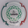 Marque : MARIE ALICE (veuve) N° Lambert : 31d Couleur : Polychrome, contour vert, blanc, rouge Description : Tour de Lombardie - nom de la marque Emplacement : 