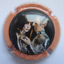 Marque : FAY Michel N° Lambert : A17g Couleur : Polychrome, contour saumon Description : Jane Birkin et Serge Gainsbourg - nom de la marque Emplacement : 