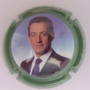 Marque : MIGNON Pierre N° Lambert : 49k Couleur : Contour vert. Grand Portrait Description : Nicolas Sarkozy - nom de la marque Emplacement : 