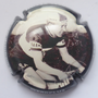 Marque : VEZIEN Marcel N° Lambert : 31 Couleur : Gris et noir Description : Coureur cycliste Armand Desmet - Nom de la marque  Emplacement : 