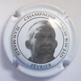 Marque : FEVRIER Jean Marie N° Lambert : 37 Couleur : Blanc et noir Description : Portrait d'un homme  Emplacement : 