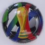 Marque : BRUNEAUX Jean N° Lambert : A1b Couleur : Polychrome Description : Coupe du monde de foot 2026 - nom de la marque Emplacement : 
