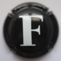 Marque : FAUCHON N° Lambert : 4 Couleur : Noir Description : lettre F blanche   Ref perso : 