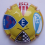 Marque : VENOGE (de) N° Lambert : 147b Couleur : Polychrome Description : Puzzle FCG - lettre E - nom de la marque Emplacement : 