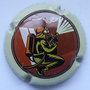 Marque : MANCHIN Pascal N° Lambert : 1f Couleur :  Polychrome Description : Casque pompier  Emplacement : 076-02-02