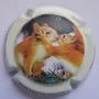 Marque : GUILLETTE - BREST N° Lambert : 124 Couleur : Polychrome, fond blanc Description : Ecureuil - nom de la marque Emplacement : 