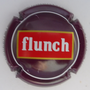 Marque : HERBERT Didier N° Lambert : 174 Couleur : Fond parement, rectangle rouge Description : Restaurant Flunch - nom de la marque  Emplacement : 