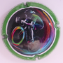 Marque : STRAUSS - GEORGETON N° Lambert : A39a Couleur : Polychrome, contour vert Description : Tour de Bretagne 2023 - nom de la marque Emplacement : 