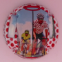 Marque : MEHLINGER et Fils N° Lambert : A7b Couleur : Polychrome Description : TDF 2025 - maillot à pois rouge - nom de la marque   Emplacement : 