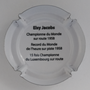 Marque : DELPORTE Yves N° Lambert : 50h verso Couleur : Polychrome Description : Elsy Jacobs - nom de la marque Emplacement : 