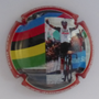 Marque : MILAN Jean N° Lambert : 108 Couleur : Polychrome, contour rouge Description : Championnat du monde Zurich 2024- nom de la marque Emplacement : 