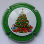 Marque : LEMAIRE Dominique N° Lambert : 17-2 Couleur : Contour vert Description : Sapin de Noël  Emplacement : 