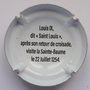 Marque : SANDRIN Jean N° Lambert : A2b verso Couleur : Polychrome Description : Louis IX Emplacement : 
