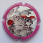 Marque : DELPORTE Yves N° Lambert : 44c Couleur : Contour rouge Description : Coccinelle - nom de la marque Emplacement : 