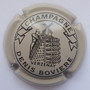 Marque : BOVIERE Denis N° Lambert : 14 Couleur : Gris et noir Description : Remuage - moulin à vent - nom de la marque  Emplacement : 