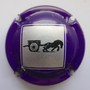 Marque : VIGNERONNE (la) N° Lambert : 22d Couleur : Bleu et argent Description : Cheval tirant une charrette  Emplacement : 