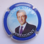 Marque : MIGNON Pierre N° Lambert : 49j Couleur : Contour bleu foncé Description : Nicolas Sarkozy - nom de la marque Emplacement : 