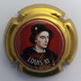 Marque : CAPSULES de COLLECTION N° Lambert : A21c Couleur : Polychrome, contour or Description : Louis XI   Emplacement : 