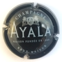 Marque : AYALA N° Lambert : 38 Couleur : Noir, brut majeur. Verso noir Description : Blason et inscription AYALA   Emplacement : 