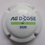 Marque : CHEQ Gaston N° Lambert : 14 Couleur : Fond blanc Description : Brugge - De Panne 2020 - nom de la marque  Emplacement : 