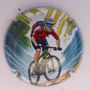 Marque : BRUNEAUX Jean N° Lambert : A5d Couleur : Polychrome Description : VTT - nom de la marque Emplacement : 