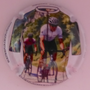 Marque : MEHLINGER et Fils N° Lambert : A7c Couleur : Polychrome Description : TDF 2025 - maillot blanc - nom de la marque   Emplacement : 