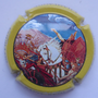 Marque : MILLET - GOVIN   N° Lambert : 29e Couleur : Contour caca d'oie, dessin polychrome Description : Bataille de Tolbiac Emplacement : 