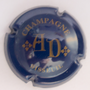 Marque : DEMILLY Albert  N° Lambert : 2 Couleur : Bleu foncé Description : Lettres AD  Emplacement : 040-08-01