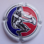 Marque : DUMONT Daniel N° Lambert : A1e Couleur : Polychrome, contour blanc Description : Joueur de rugby - nom de la marque Emplacement : 