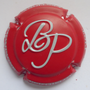 Marque : BERTHELOT - PIOT N° Lambert : 10c Couleur : Rouge et argent Description : Initiales "BP" - nom de la marque  Emplacement : 