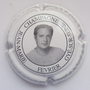 Marque : FEVRIER Jean Marie N° Lambert : 14a Couleur : Blanc et noir   - frise haute Description : Portrait d'un homme  Emplacement : 