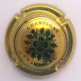 Marque : GREMILLET JM N° Lambert : 7a Couleur : Or et noir Description : Fleur stylisée  Emplacement : 