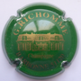 Marque : RICHOMME G N° Lambert : 3 Couleur : Vert et or foncé Description : Nom de la marque au-dessus d'un château  Emplacement : 