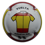 Marque : DUC du CHEVAL N° Lambert : 2d Couleur : Fond blanc - contour jaune, rouge Description : Vuelta août 2021 - www.delicham.be Grote Rondes 2021  Emplacement : 