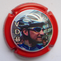 Marque : VAUTRAIN Marcel N° Lambert : 126a Couleur : Polychrome, contour rouge Description : Frank Vandenbrook  Emplacement : 