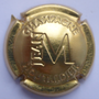 Marque : MOUTARDIER N° Lambert : 17a Couleur : Or pâle Description : Initiales - Nom de la marque Emplacement : 