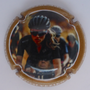 Marque : VEZIEN Marcel N° Lambert : A42c Couleur : Polychrome, contour marron clair Description : Cycliste - TDF féminin 2025 - nom de la marque  Emplacement :