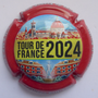 Marque : ROUYER Philippe N° Lambert : 210b Couleur : Polychrome, contour rouge Description : Tour de France 2024 - nom de la marque Emplacement : 