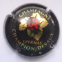 Marque : CHAMPION - DEVAUX N°Lambert : 23 Couleur : Polychrome, fond noir Description : Coccinelle - nom de la marque  Emplacement : 