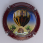 Marque : DEMAY - DIDIER  N° Lambert : 9 Couleur : Polychrome contour bordeaux Description : Le tour du monde en ballon - nom de la marque  Emplacement : 