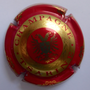 Marque : TSARINE N° Lambert : 2b Couleur : Rouge et or. Verso rouge sans cercle Description : Blason contenant une étoile servant de corps ‡ un aigle à deux têtes†  Emplacement : 