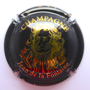 Marque : BARON Albert N° Lambert : 28a Couleur : Noir et or Description : Jean de la Fontaine - nom de la marque Emplacement : 