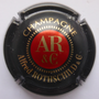 Marque : ROTHSCHILD Alfred N° Lambert : 3  Couleur : Noir, rouge et or avec nom Description : Initiales AR - nom de la marque     Emplacement : 