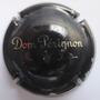 Marque : MOET & CHANDON - DOM PERIGNON N° Lambert : 243f Couleur : Noir et or Description : Cuvée Dom Pérignon  Emplacement : 