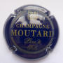 Marque : MOUTARD N° Lambert : 7 Couleur : Bleu, Or et crème Description : Nom du producteur au dessus d'un blason de la Champagne Emplacement : 