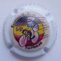 Marque : VAUTRAIN Marcel N° Lambert : 206b Couleur : Polychrome, contour blanc Description : Tim Merlier champion de Belgique 2019- nom de la marque  Emplacement : 
