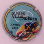 Marque : MIGNON Philippe N° Lambert : 164c Couleur : Polychrome, fonds bleu Description : À travers les Flandres 2026 - Dwars door Vlaanderen - nom de la marque Emplacement : 