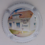 Marque : SOMBERT - LECART N° Lambert : 13c Couleur : Fond blanc Description : Jean Pierre Monseré  Ouderlijk huis - nom de la marque sur contour  Emplacement : 