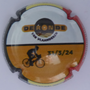 Marque : MARIE ALICE (veuve) N° Lambert : 31a Couleur : Polychrome, contour noir, jaune, rouge Description : Tour des Flandres 2024 - nom de la marque Emplacement : 